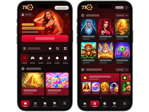7K Casino · Категории и строка провайдеров