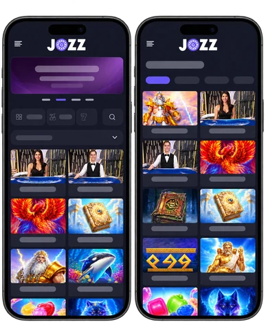 JOZZ · Категории и фильтр Provider