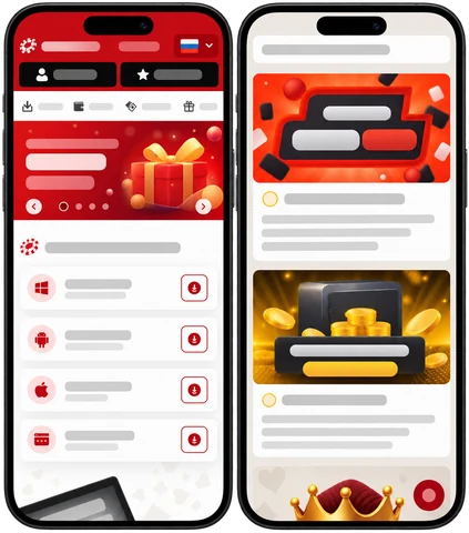RedStar · Покерный раздел и выбор клиента