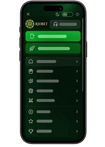 Riobet · Настройки и игровые разделы