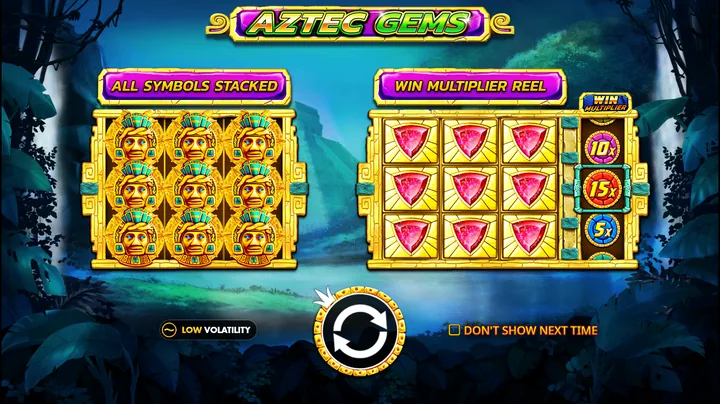 Aztec Gems — Заставка игры