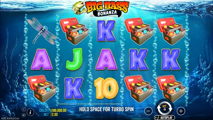 Big Bass Bonanza — Основная игра