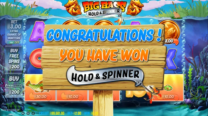 Big Bass Hold & Spinner — Запуск бонусного раунда