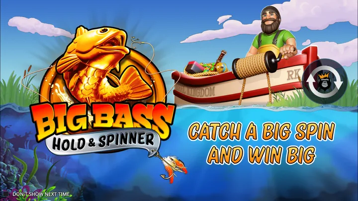 Big Bass Hold & Spinner — Заставка игры