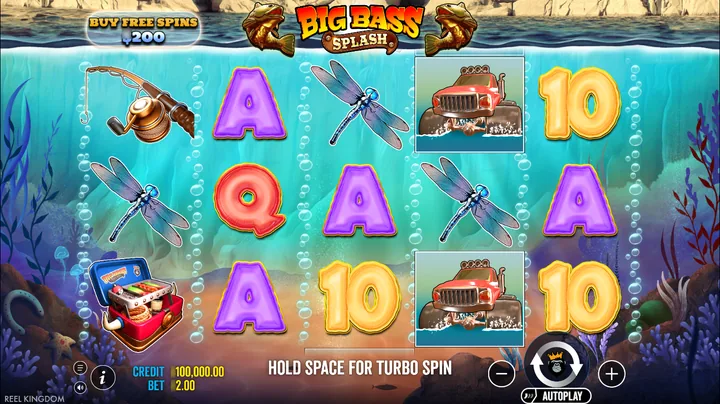 Big Bass Splash — Основная игра