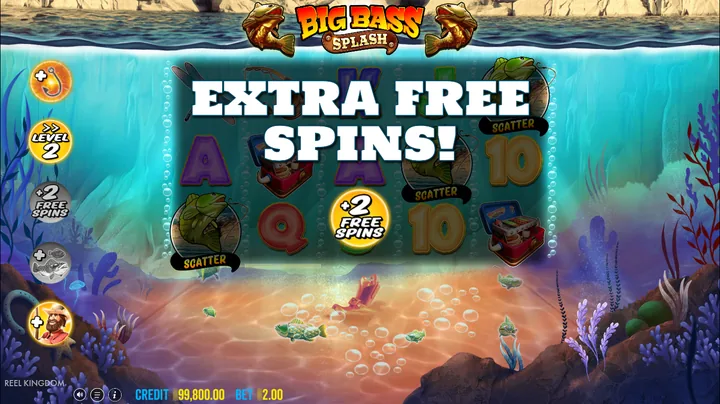 Big Bass Splash — Бонусный раунд