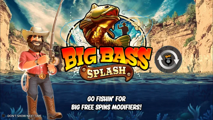 Big Bass Splash — Заставка игры