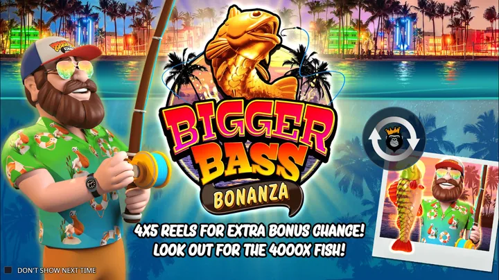 Bigger Bass Bonanza — Заставка игры