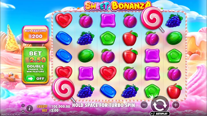Sweet Bonanza — Основная игра