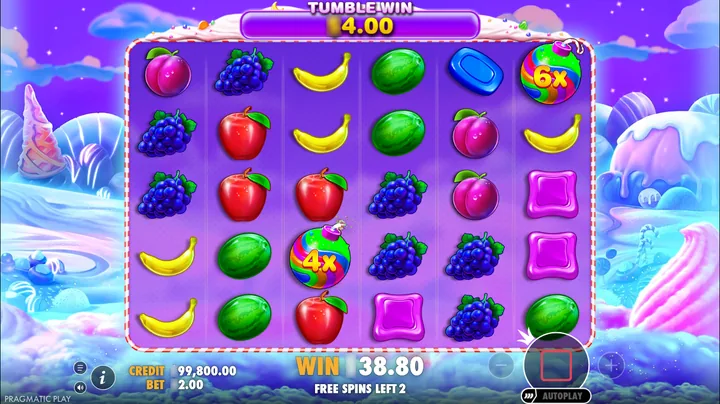 Sweet Bonanza — Бонусный раунд
