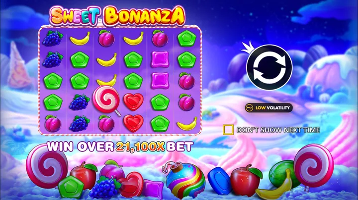 Sweet Bonanza — Заставка игры