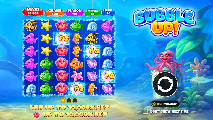 Bubble Up! — Заставка игры