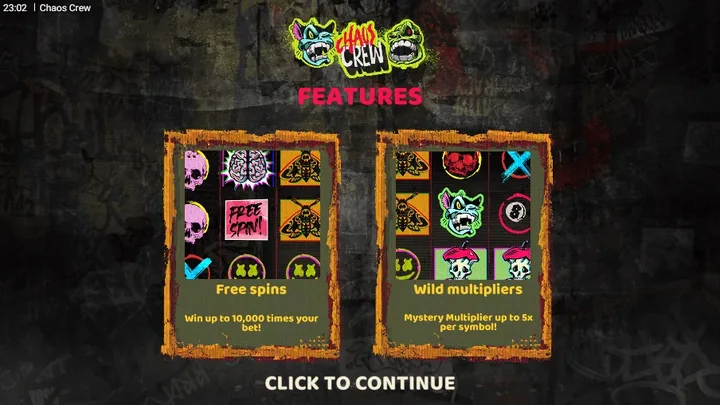 Chaos Crew — Заставка игры