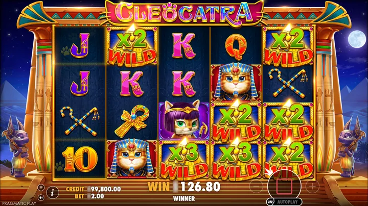 Cleocatra — Wild в игре
