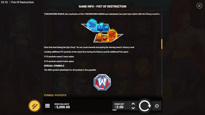 Fist of Destruction — Ultimate Throwdown