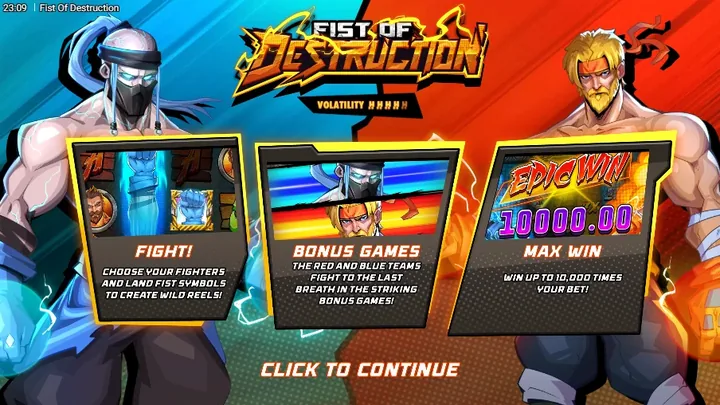 Fist of Destruction — Заставка игры