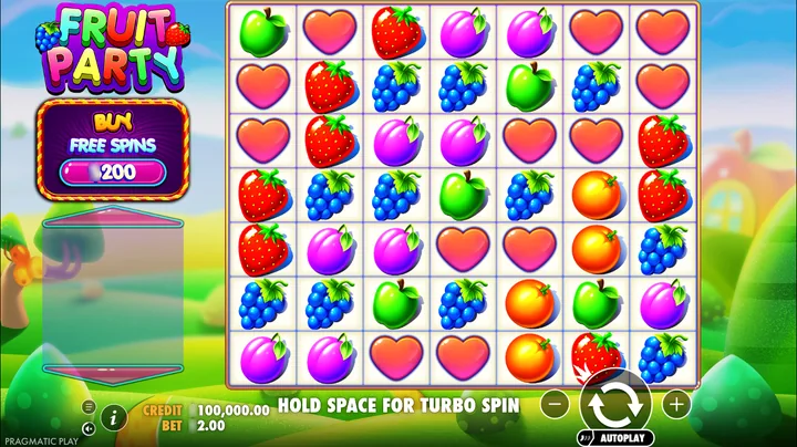 Fruit Party — Основная игра