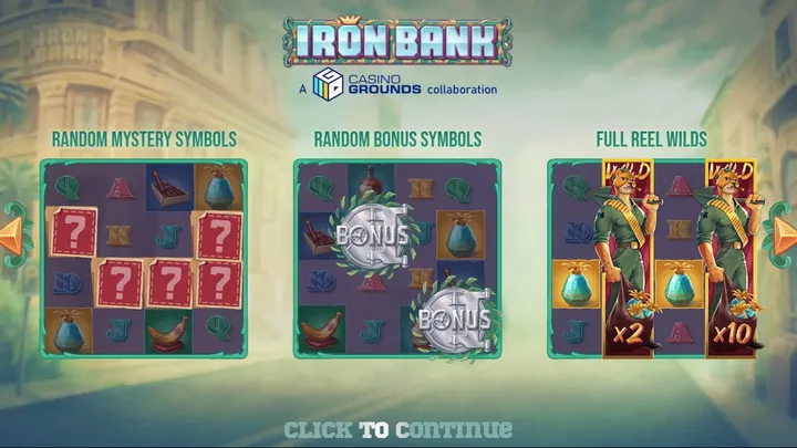 Iron Bank — Заставка игры