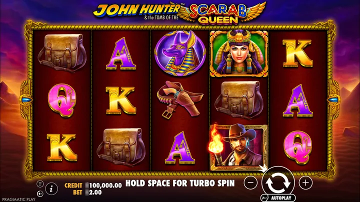 John Hunter and the Tomb of the Scarab Queen — Основная игра