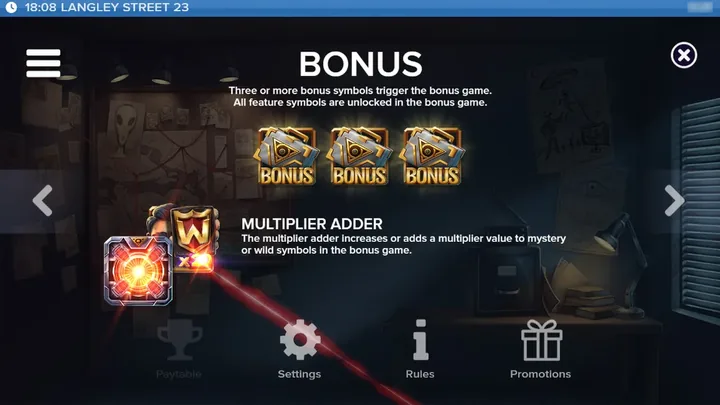 Langley Street 23 — Запуск бонуса и Multiplier Adder