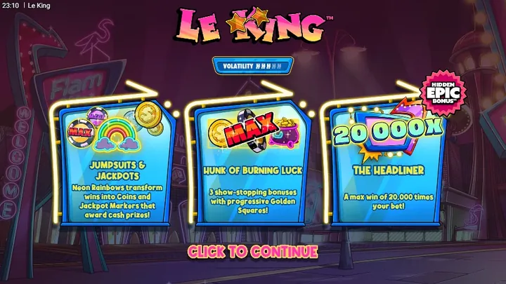 Le King — Заставка игры