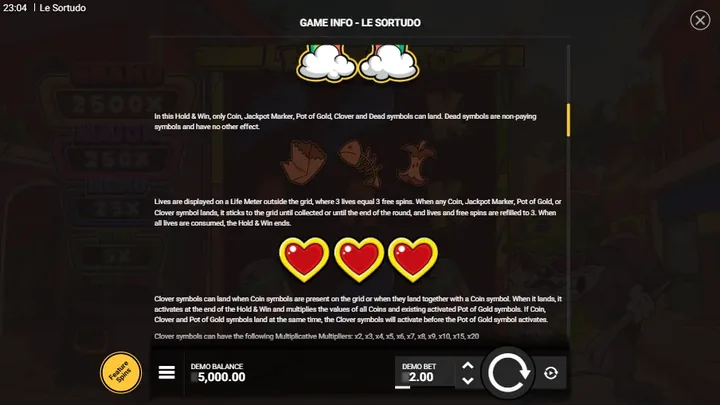 Le Sortudo — Hold & Win и жизни
