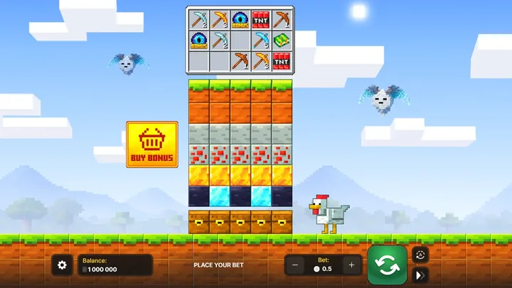 Mine Slot — Основная игра