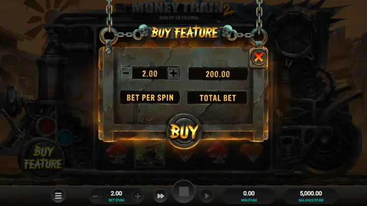 Money Train 2 — Покупка Money Cart