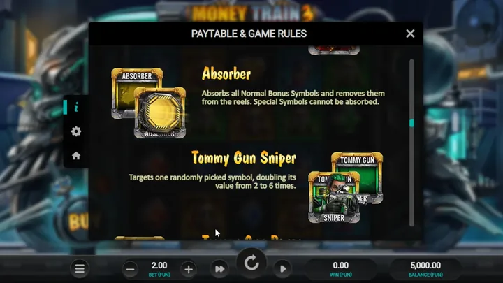 Money Train 3 — Absorber и Tommy Gun Sniper