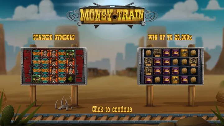 Money Train — Заставка игры
