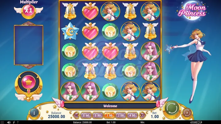 Moon Princess — Основная игра