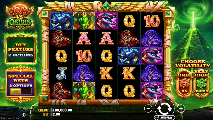Ra vs Osiris — Основная игра