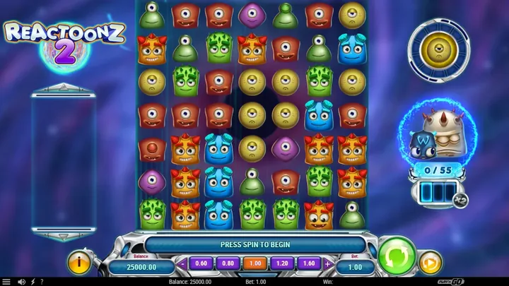 Reactoonz 2 — Основная игра