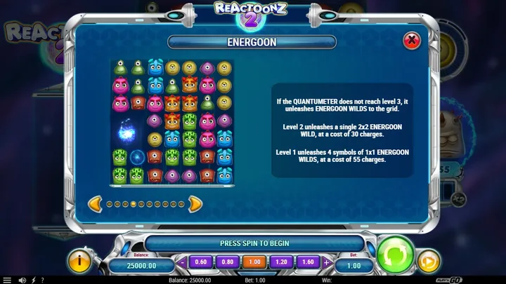 Reactoonz 2 — Energoon Wild