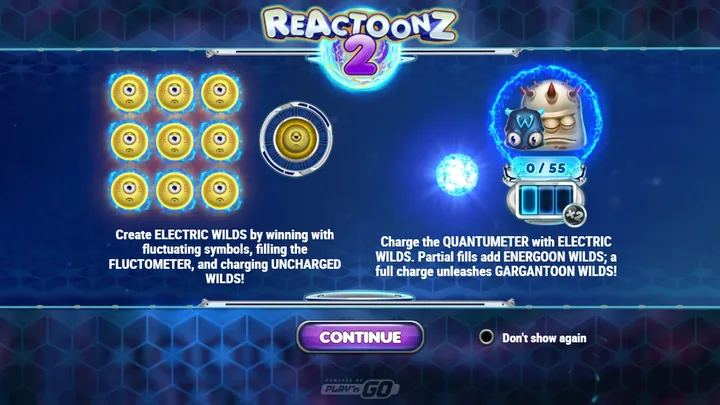 Reactoonz 2 — Заставка игры