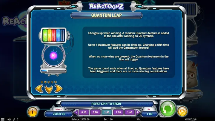 Reactoonz — Очередь Quantum Leap