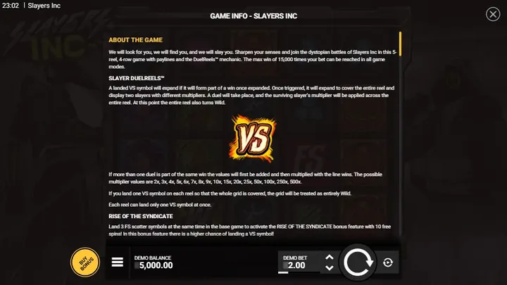 Slayers Inc — Slayer Duelreels