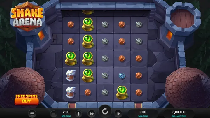 Snake Arena — Основная игра