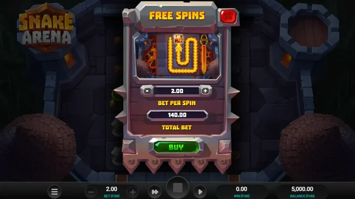 Snake Arena — Покупка бонусной погони