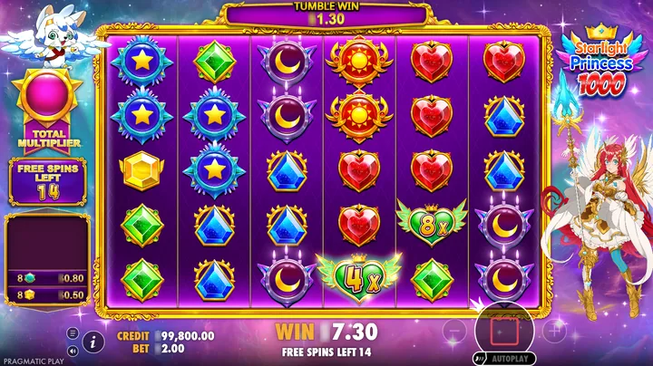 Starlight Princess 1000 — Выигрышные каскады