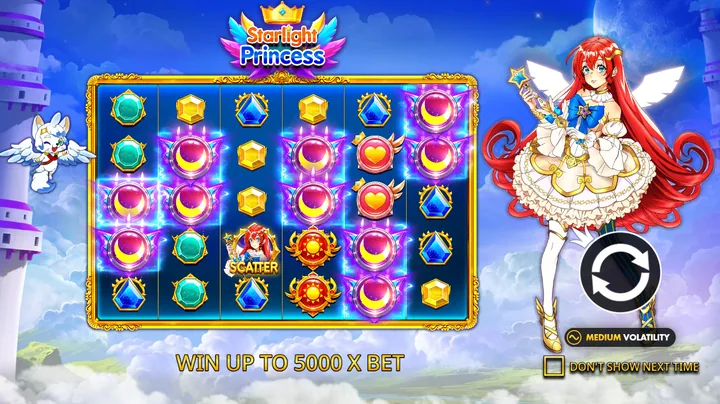 Starlight Princess — Заставка игры