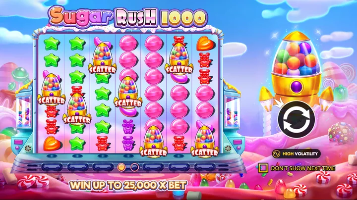 Sugar Rush 1000 — Заставка игры