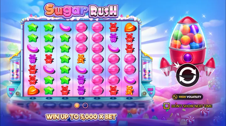 Sugar Rush — Заставка игры