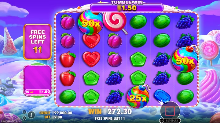 Sweet Bonanza 1000 — Бонусный раунд