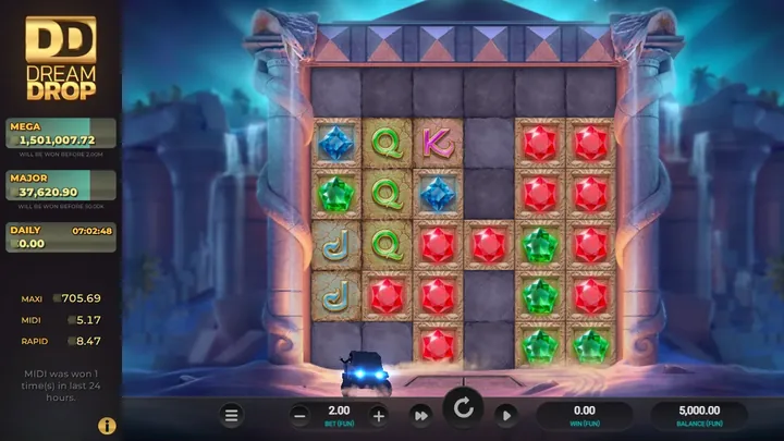 Temple Tumble 2 Dream Drop — Основная игра