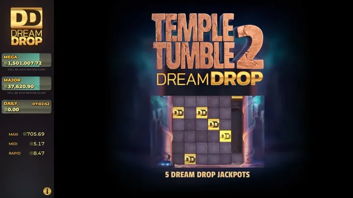Temple Tumble 2 Dream Drop — Заставка игры
