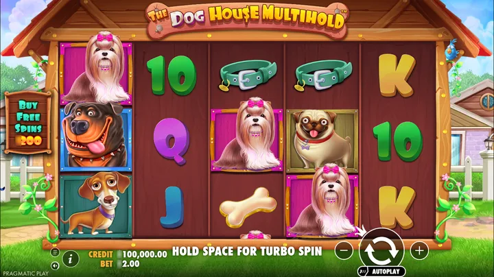 The Dog House Multihold — Основная игра
