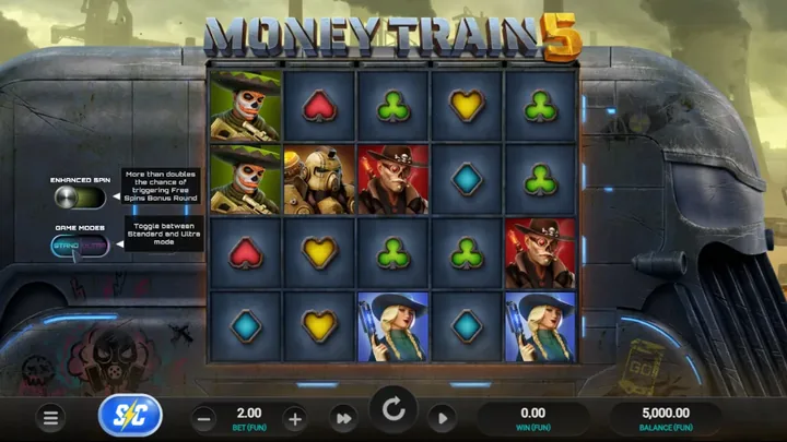 Money Train 5 — Основная игра
