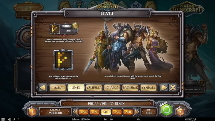 Viking Runecraft — Узоры и уровни