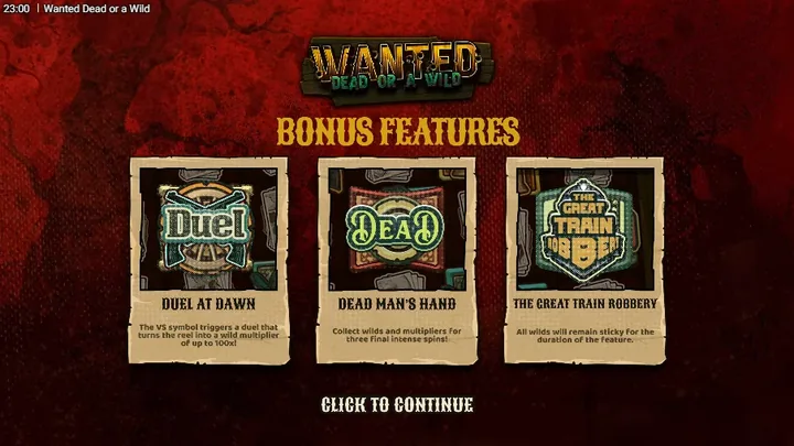 Wanted Dead or a Wild — Заставка игры
